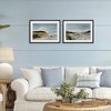 Stupell Industries Verdant Coastal Waters 2pc Framed Print Under Glass Set - 2 of 4