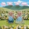Calico Critters Splashy Otter Family, Set of 4 Collectible Doll Figures - 2 of 4