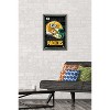 Trends International NFL Green Bay Packers - Neon Helmet 23 Framed Wall Poster Prints - 2 of 4