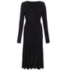 Pleated Yarn Knitted Dress - 4 of 4