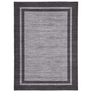 Washable Modern Living Room Rugs, Bordered Non Slip Geometric Area Rug for Bedroom, Soft Low Pile Throw Dining Room Carpet Home Decor Rugs - 1 of 4