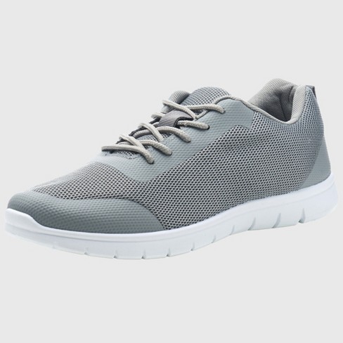 Alpine Swiss Bolt Mens Mesh Sneakers Lightweight Casual Lace Up Tennis Shoes Gray 10 M Us Target