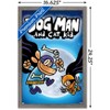 Trends International Dog Man - Dog Man And Cat Kid Book Cover Framed Wall Poster Prints - 3 of 4