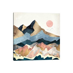 Golden Peaks by SpaceFrog Designs Unframed Wall Canvas - iCanvas - 1 of 3