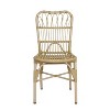 Christopher Knight Home Gail Modern Outdoor Rattan and Metal Dining Chair (Set of 2) - 4 of 4