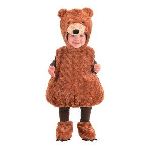 Halloween Express Toddler Teddy Bear Costume - Size 18-24 Months - Brown - 1 of 2