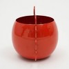 SEVOBAL Planters Quirky Decorative Plant Pot for Indoor and Outdoor Use Modern Home Garden Decor, Red, 9.45"*6.75"*7.15" - 2 of 4