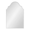 Kate and Laurel Leanna Framed Arch Wall Mirror, 20x30, White - 4 of 4