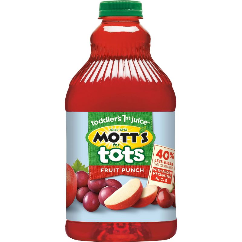 Mott&#39;s for Tots Fruit Punch Juice - 64 fl oz Bottle, 2 of 5