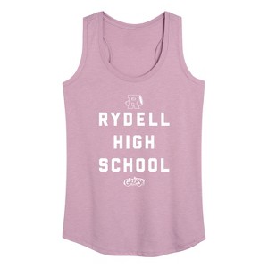 Women's - Grease - Rydell High School Graphic Racerback Tank - 1 of 4