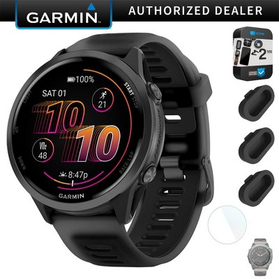 Garmin Forerunner 570 47mm GPS Smartwatch Aluminum & Black Band + 2 Yr Warranty