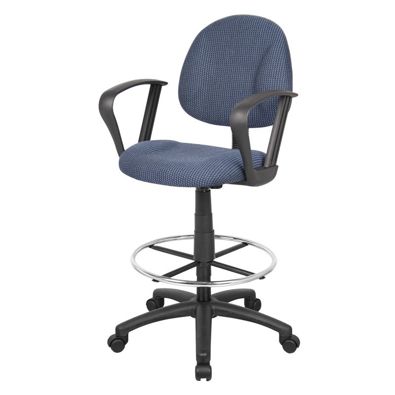 Drafting Stool with Footring and Loop Arms - Boss Office Products, 3 of 9