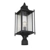 Savoy House Dunnmore 1 - Light Post Light in  Black - 4 of 4