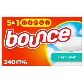 Bounce Fabric Softener Dryer Sheets Free & Gentle - 105 Count