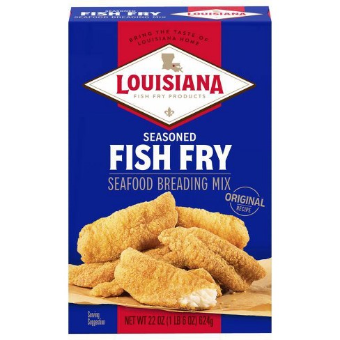 Louisiana Seasoned Fish Fry Breading Mix - 22oz : Target