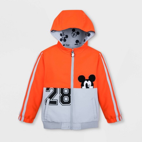 Official Kids Disney Puddle Suit Mickey Mouse Face Boys Girls All in One Rain