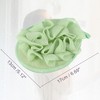 Unique Bargains Body Shower Sponge Mesh Gloves 6.69"x5.12" 1 Pc - 4 of 4