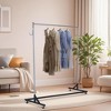 Z Rack 220LBS Portable Rolling Clothes Rack | Heavy Duty Garment Rack with Nesting Base, 59" Length & 360° Wheels - 2 of 4