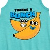Girls' - Instant Message - Thanks A Bunch Graphic Sleeveless Aline Dress - 2 of 4