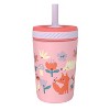 Zak Designs 12oz Forest Fun Stainless Steel Vacuum Kelso Tumbler Pink - 2 of 4