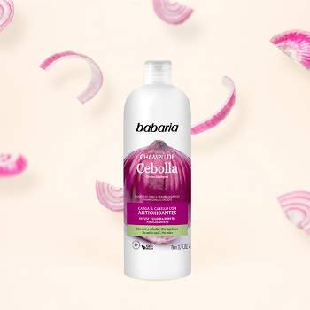 Babaria Onion Shampoo - No Smell, No Tears - Improves Hair Growth - Increase Hydration and Shine - Reduce Itchy Scalp, Dandruff, and Frizz - 23.66 oz