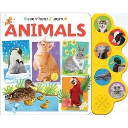 Animals (See Hear Learn) - by  Cottage Door Press (Board Book)