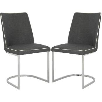 Parkston 18''H Linen Side Chair (Set of 2)  - Safavieh