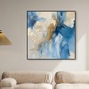 Art Remedy Head in the Clouds Blue Abstract Wall Art Framed - 2 of 4