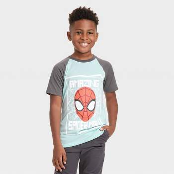 Boys' Marvel Spider-Man Beyond Amazing Graphic T-Shirt - Light Blue