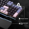 Evo Bytes Wireless 3-Mode Mechanical Keyboard With Wristrest - 3 of 4