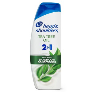 Head & Shoulders 2-in-1 Anti Dandruff Shampoo & Conditioner with Tea Tree Oil for Dry Scalp - 1 of 4