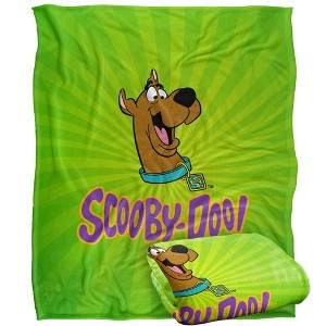 Scooby Doo Burst Silky 50X60 Blanket, 1 Sided - 1 of 4