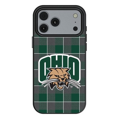 NCAA MAC Universities Plaid MagSafe Compatible Cell Phone Case for Apple iPhone 17 Series