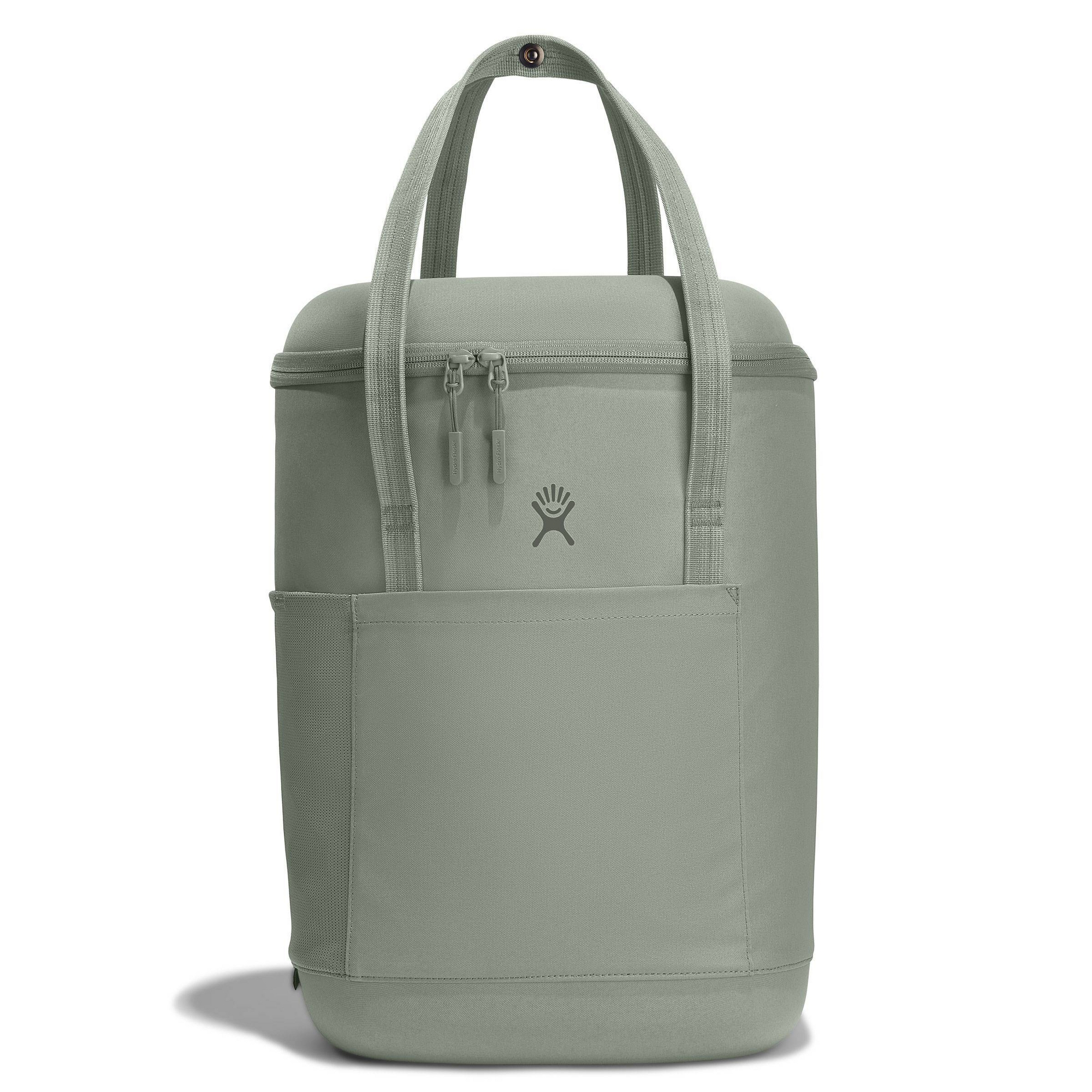 Hydro Flask 20 Liter Carry Out Soft Cooler Pack - Agave: Zip Closure, Adjustable Straps
