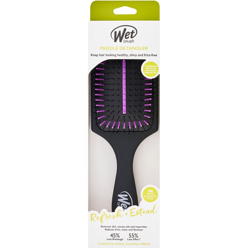 Wet Brush Charcoal Infused Paddle Hair Brush, 5 of 8