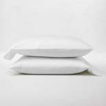 300 Thread Count Temperature Regulating Solid Pillowcase Set - Casaluna™