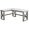 67" Talmar Writing Desk Wood Base with File Drawer - Acme Furniture - 3 of 4