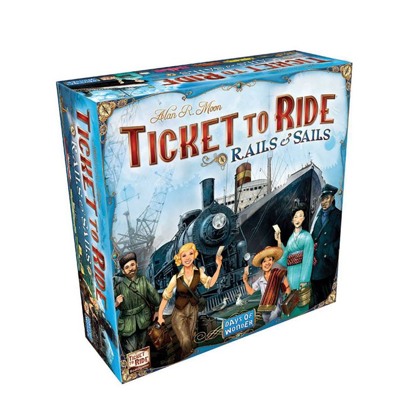 Ticket to Ride Rails & Sails Board Game, 1 of 4