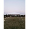 Party Tents Direct Weekender West Coast Frame Party Tent, White Polyethylene, 10 ft x 20 ft - 4 of 4
