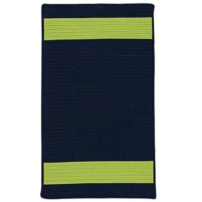 Colonial Mills Aurora Area Rug, 5' x 7', Navy Green