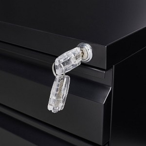 Anybear 3-Drawer Mobile Filing Cabinet with Lock, Metal Filing Cabinet to Be Installation Required - 1 of 4
