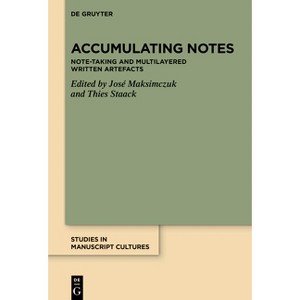 Accumulating Notes - (Studies in Manuscript Cultures) by  José Maksimczuk & Thies Staack (Hardcover) - 1 of 1