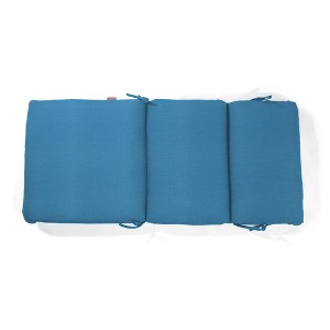 Casual Cushion Solid Sunbrella Fabric 1-Piece Indoor/Outdoor Two Ply High Back/Recliner Cushion, 22"W x 46"L - 1 of 4