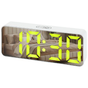 REGALWOVEN Digital Corded Electric Plastic Voice Control Alarm Clock 5.5"L x 1.2"W x 2.2"H 1 Pc - 1 of 4