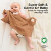 6pk Shea Baby Burp Cloths for Baby Boys and Girls, Organic Burping Cloths for Babies, Newborn - 4 of 4