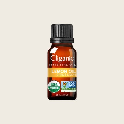 Cliganic Organic Lemon Oil, 10ml