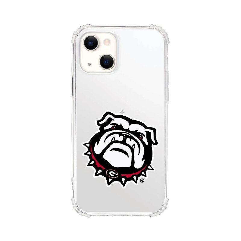 NCAA Georgia Bulldogs Clear Tough Edge Phone Case - iPhone 13, 1 of 5