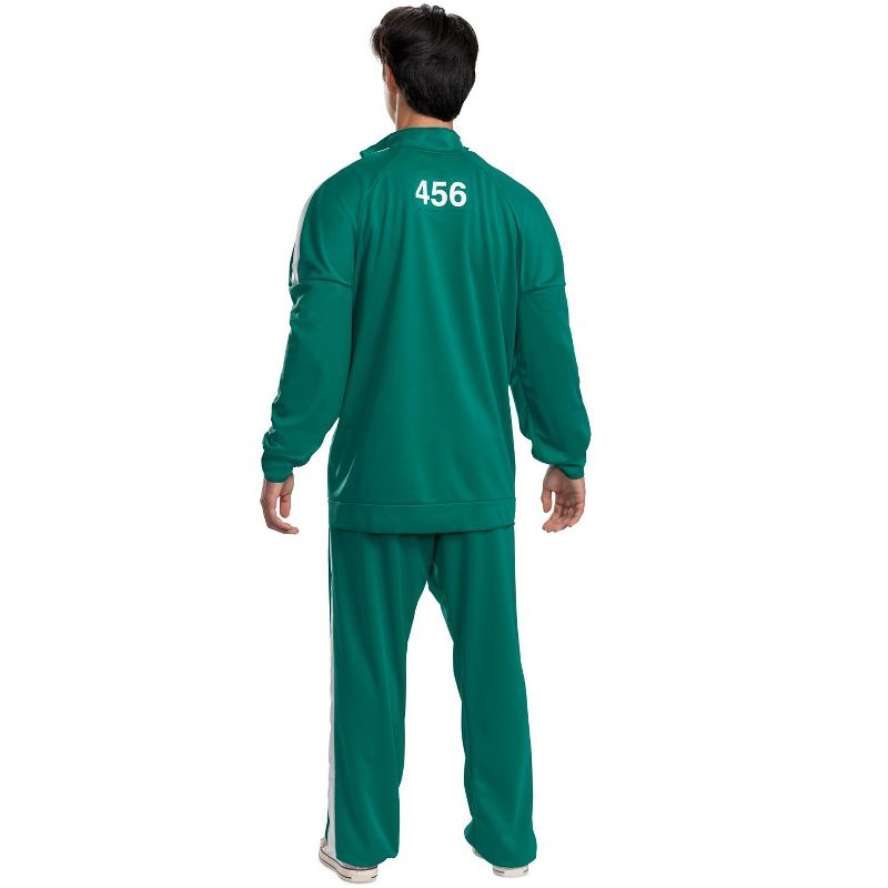 Squid Game Player 456 Track Suit Adult Costume, 2 of 4