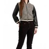 Women's Tweed Bomber Jacket - Another Love - 2 of 4