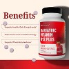 BioSchwartz Bariatric Vitamin B12 Plus Meltable Tablets, Supports Immunity, Healthy Energy Levels & Overall Wellness, Cherry Strawberry Flavor, 90ct - 4 of 4